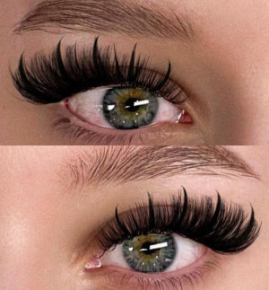 Geeneiya 200D Lash Extension Kit 12-20mm D Curl Thick DIY Eyelash