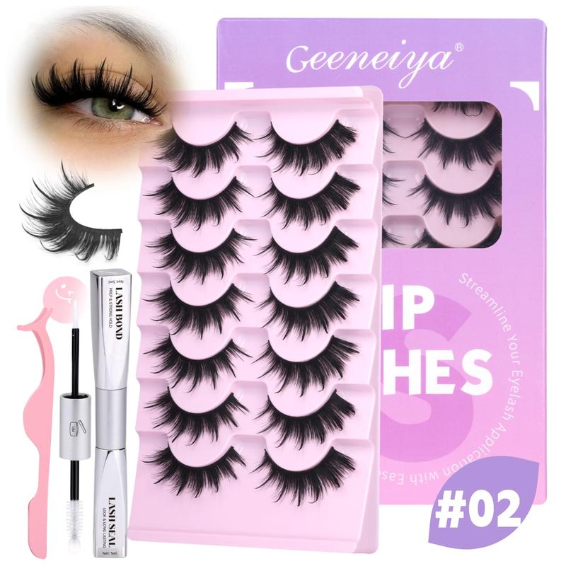Geeneiya Strip Lashes with Pre-Made Spike