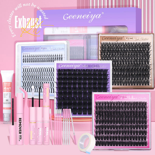 [EXHAUST]Geeneiya 5 Styles Lash Clusters Kit