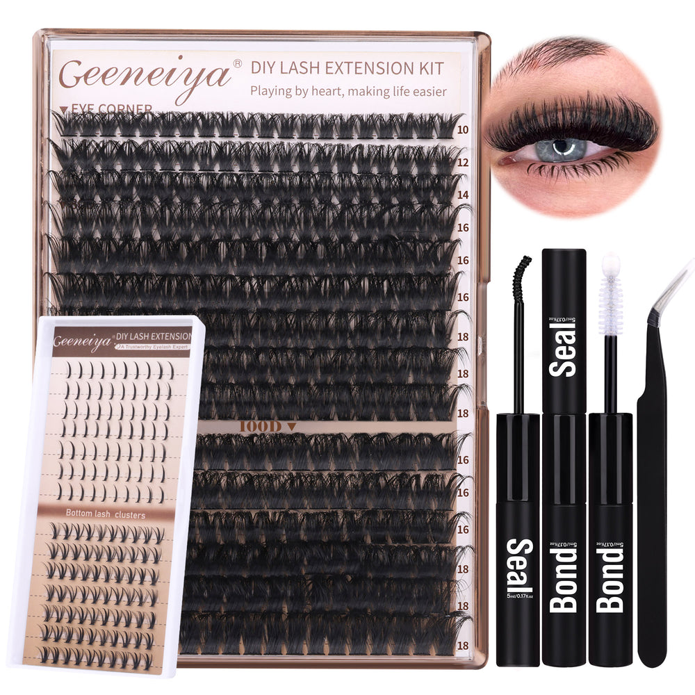 Geeneiya Volume Lashes with Bottoms A