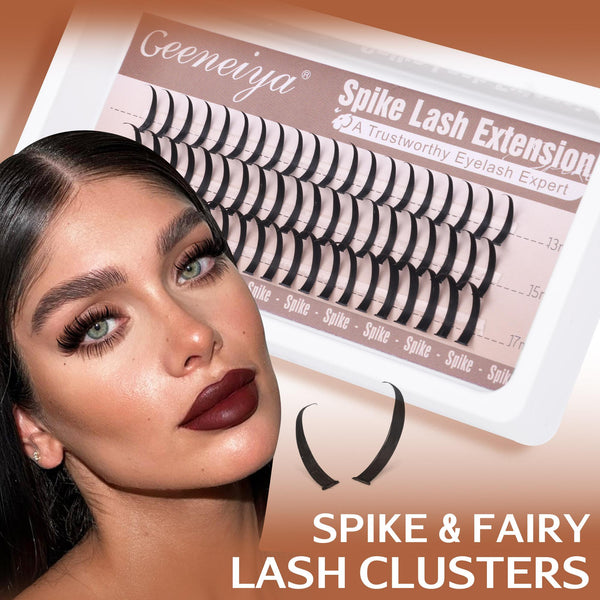 Geeneiya 200D Lash Extension Kit 12-20mm D Curl Thick DIY Eyelash